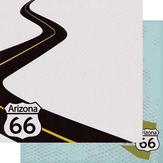 Route 66 Collection Arizona Adventures 12 x 12 Double-Sided Scrapbook Paper by SSC Designs - 15 Pack