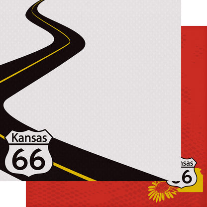 Route 66 12 x 12 Scrapbook Paper & Embellishment Kit by SSC Designs - 3 Kits