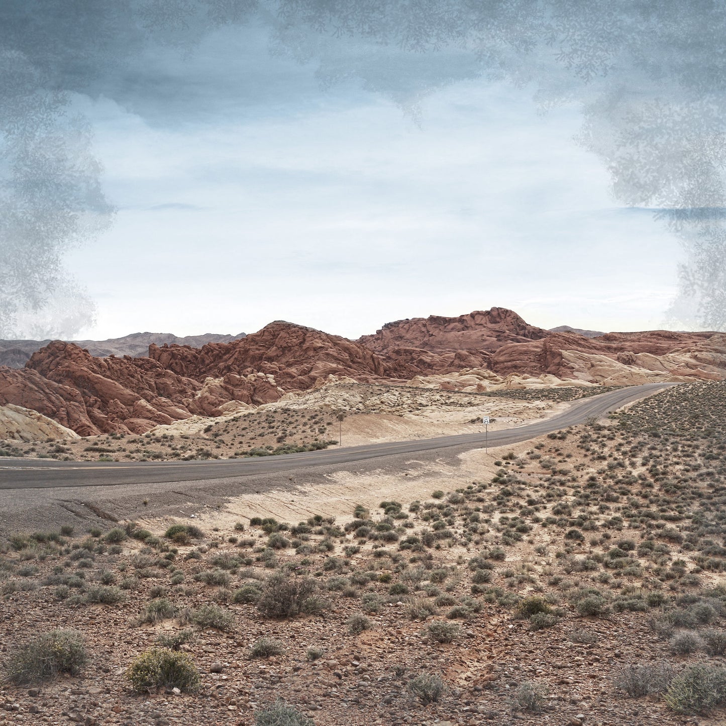 Road Trip Route 66 Collection Landmark Lane 12 x 12 Double-Sided Scrapbook Paper by SSC Designs - 15 Pack