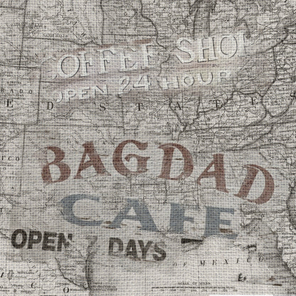 Road Trip Route 66 Collection Bagdad Cafe Break 12 x 12 Double-Sided Scrapbook Paper by SSC Designs - 15 Pack
