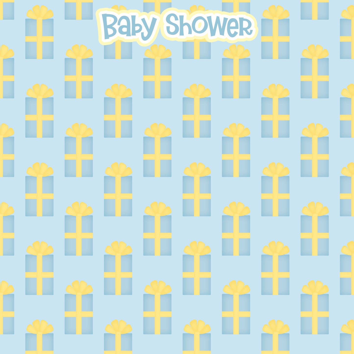 Ready To Pop Collection Baby Shower Boy 12 x 12 Double-Sided Scrapbook Paper - 15 Pack