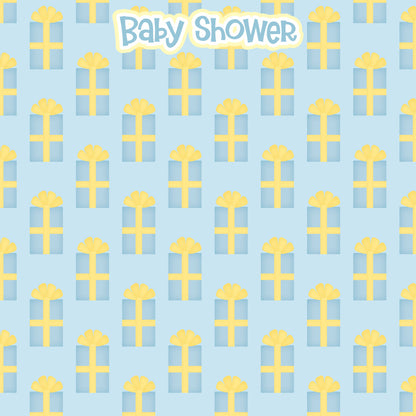 Ready To Pop Collection Baby Shower Boy 12 x 12 Double-Sided Scrapbook Paper - 15 Pack