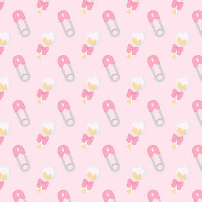 Ready To Pop Collection Pins & Rattles 12 x 12 Double-Sided Scrapbook Paper - 15 Pack