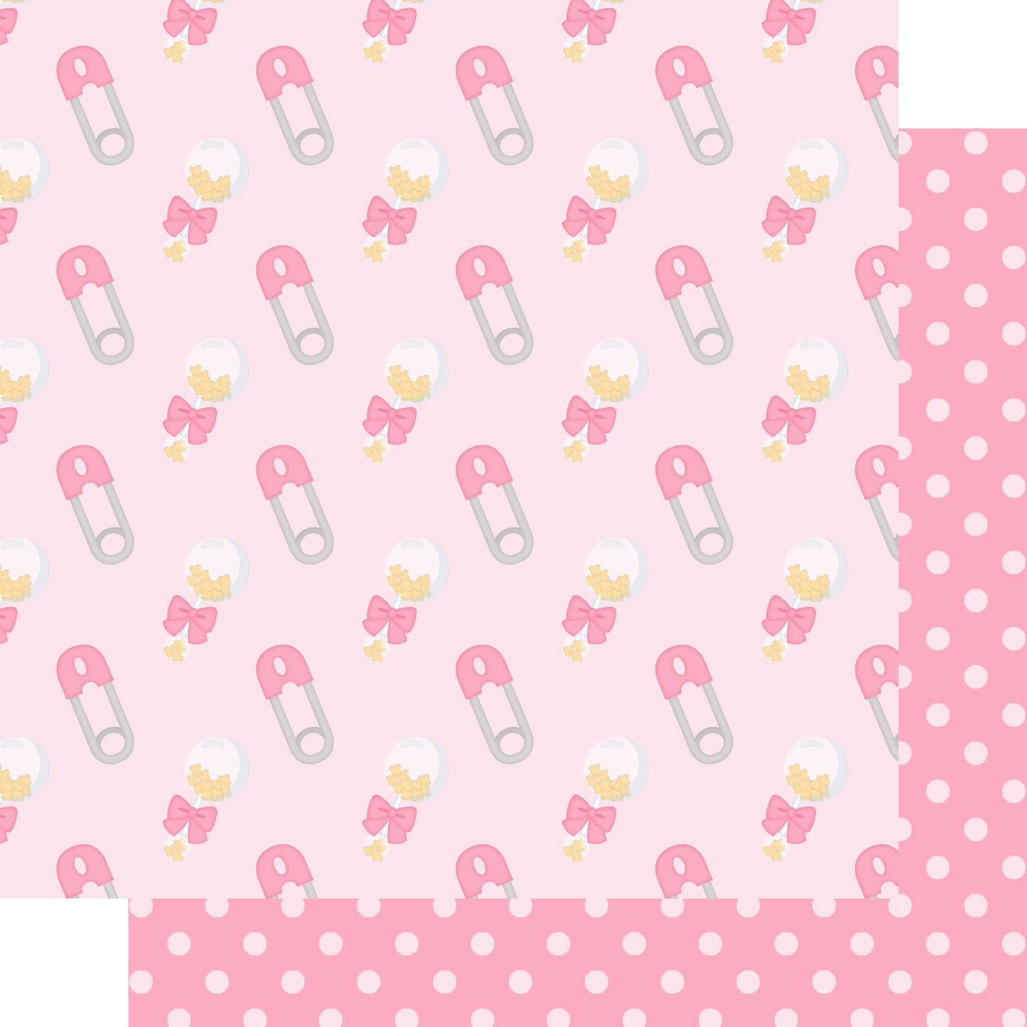 Ready To Pop Girl 12 x 12 Scrapbook Paper Pack & Embellishment Kit - 3 Kits