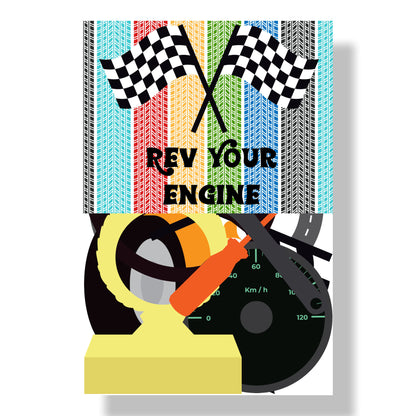 Rev Your Engine 12 x 12 Scrapbook Collection Kit by SSC Designs - 3 Kits