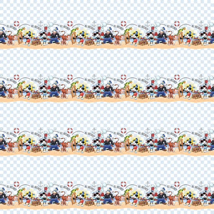 Steamboat Willie Collection Steamboat Willie 12 x 12 Double-Sided Scrapbook Paper by SSC Designs - 15 Pack