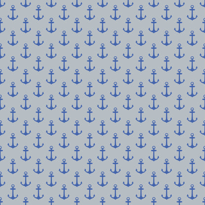 Steamboat Willie Collection Anchors Away 12 x 12 Double-Sided Scrapbook Paper by SSC Designs - 15 Pack