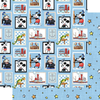 Steamboat Willie 12 x 12 Scrapbook Paper & Embellishment Kit by SSC Designs - 3 Kits