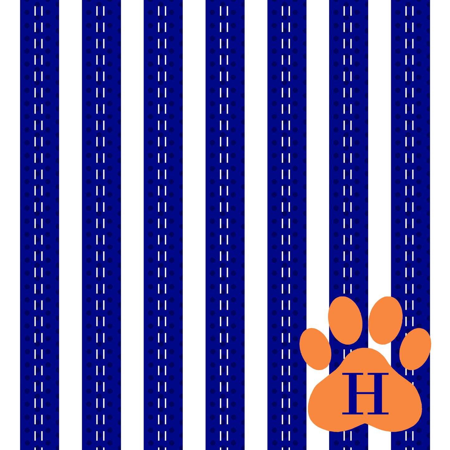 School Customs Collection Vertical Team Stripe 12 x 12 Double-Sided Scrapbook Paper by SSC Designs - Pack of 15