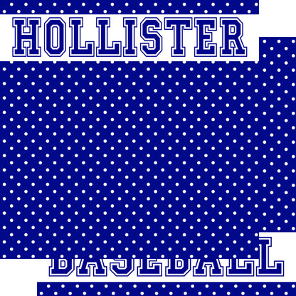 School Customs Collection Baseball 12 x 12 Double-Sided Scrapbook Paper by SSC Designs - Pack of 15