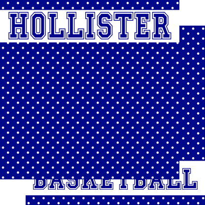 School Customs Collection Basketball 12 x 12 Double-Sided Scrapbook Paper by SSC Designs - Pack of 15