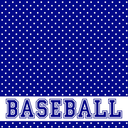 School Customs Collection Baseball 12 x 12 Double-Sided Scrapbook Paper by SSC Designs - Pack of 15