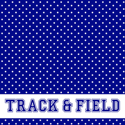 School Customs Collection Track & Field 12 x 12 Double-Sided Scrapbook Paper by SSC Designs - Pack of 15