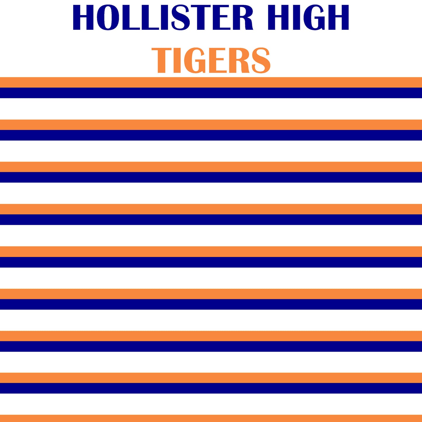 School Customs Collection Horizontal Team Stripe 12 x 12 Double-Sided Scrapbook Paper by SSC Designs - Pack of 15