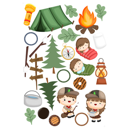 Earning My Badges Collection Laser Cut Scrapbook Ephemera Embellishments by SSC Designs - 3 Packs