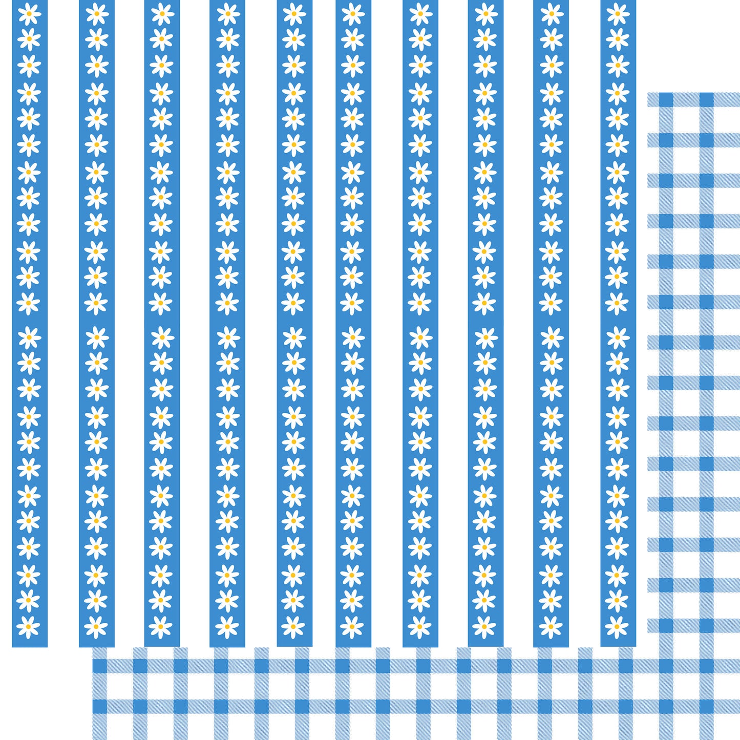 Earning My Badges Collection My Daisy 12 x 12 Double-Sided Scrapbook Paper by SSC Designs - 15 Pack