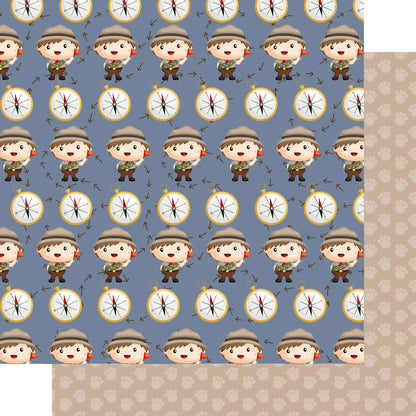 Earning My Badges Boy 12 x 12 Scrapbook Paper & Embellishment Kit by SSC Designs - 3 Kits