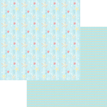 Nautical Summer 12 x 12 Scrapbook Paper & Embellishment Kit by SSC Designs - 3 Kits