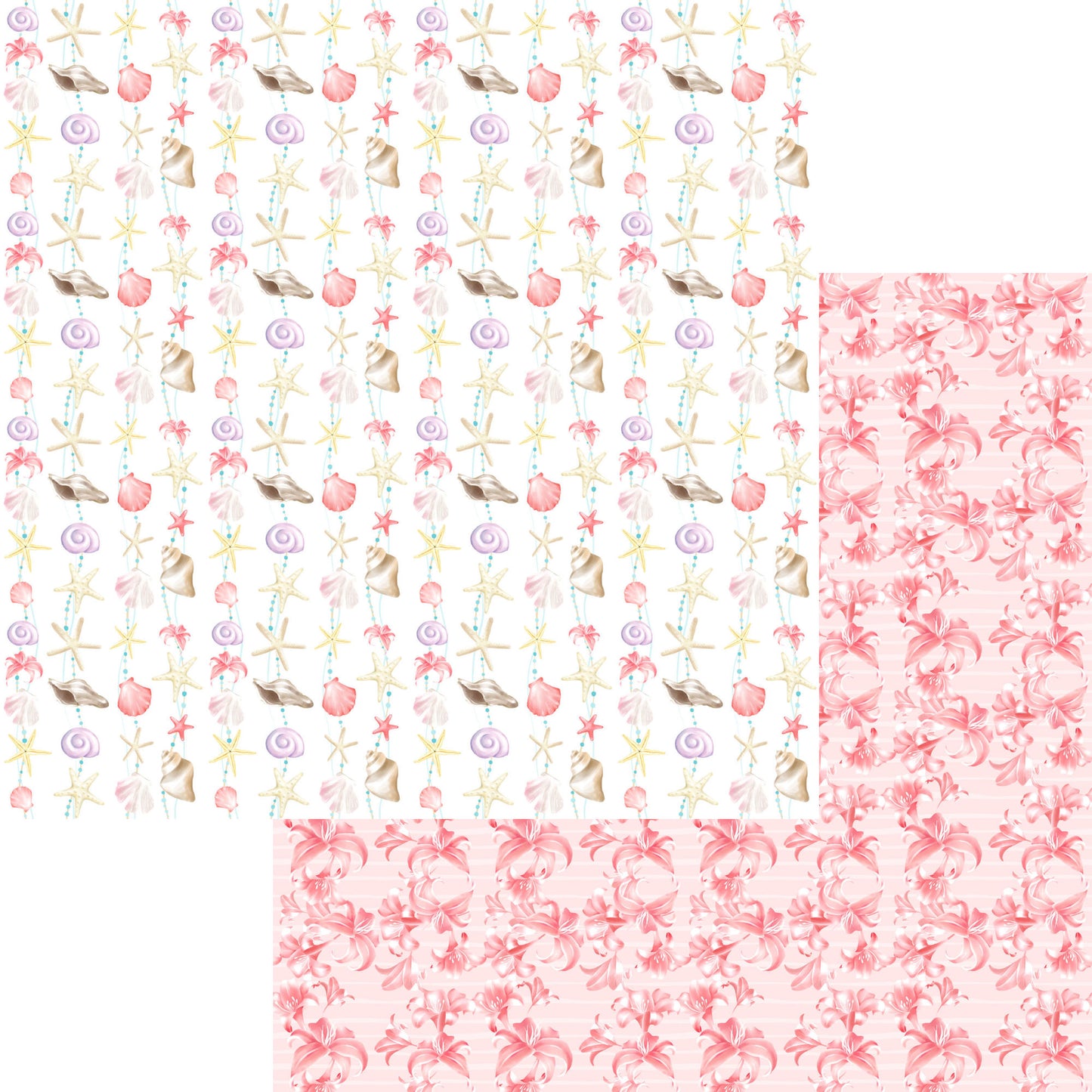 Nautical Summer 12 x 12 Scrapbook Paper & Embellishment Kit by SSC Designs - 3 Kits