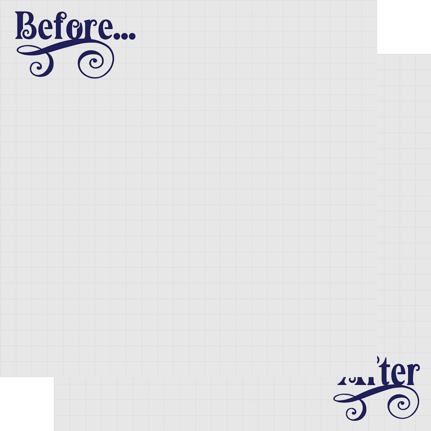 Signature Collection Before & After 12 x 12 Double-Sided Scrapbook Paper - 15 Pack