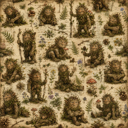 Troll Hunting 12 x 12 Double-Sided Scrapbook Paper by SSC Designs - 15 Pieces