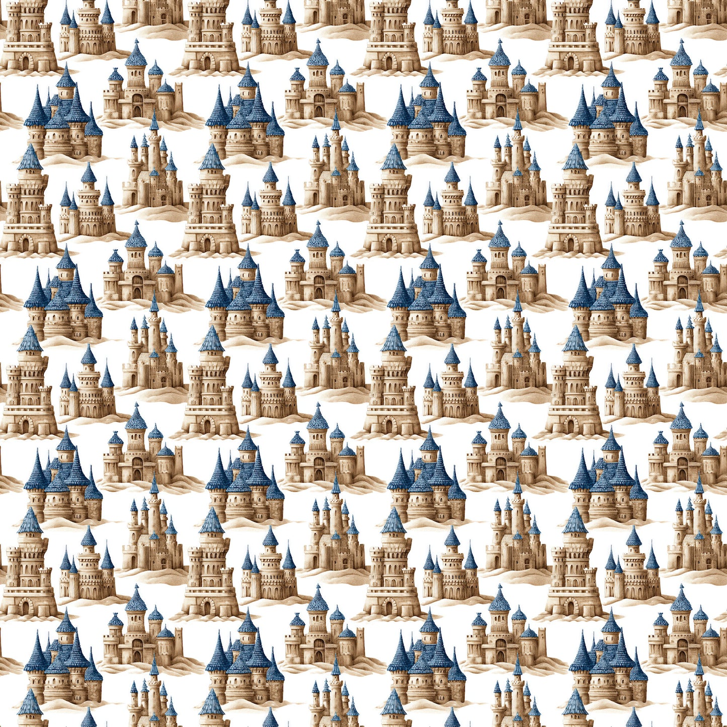 Saltwater Shores Collection Seaside Collections 12 x 12 Double-Sided Scrapbook Paper by SSC Designs - 15 Pack