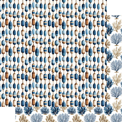 Saltwater Shores 12 x 12 Scrapbook Paper & Embellishment Kit by SSC Designs - 3 Kits