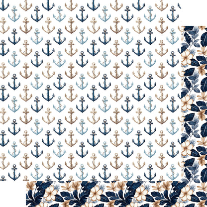 Saltwater Shores 12 x 12 Scrapbook Paper & Embellishment Kit by SSC Designs - 3 Kits