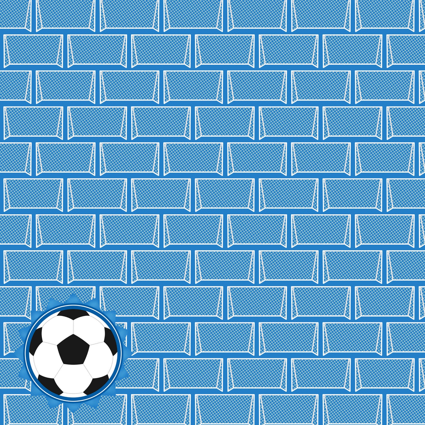 Soccer Season Collection Match Day 12 x 12 Double-Sided Scrapbook Paper by SSC Designs - 15 Pack
