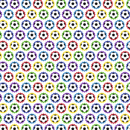 Soccer Season Collection Team Spirit 12 x 12 Double-Sided Scrapbook Paper by SSC Designs - 15 Pack