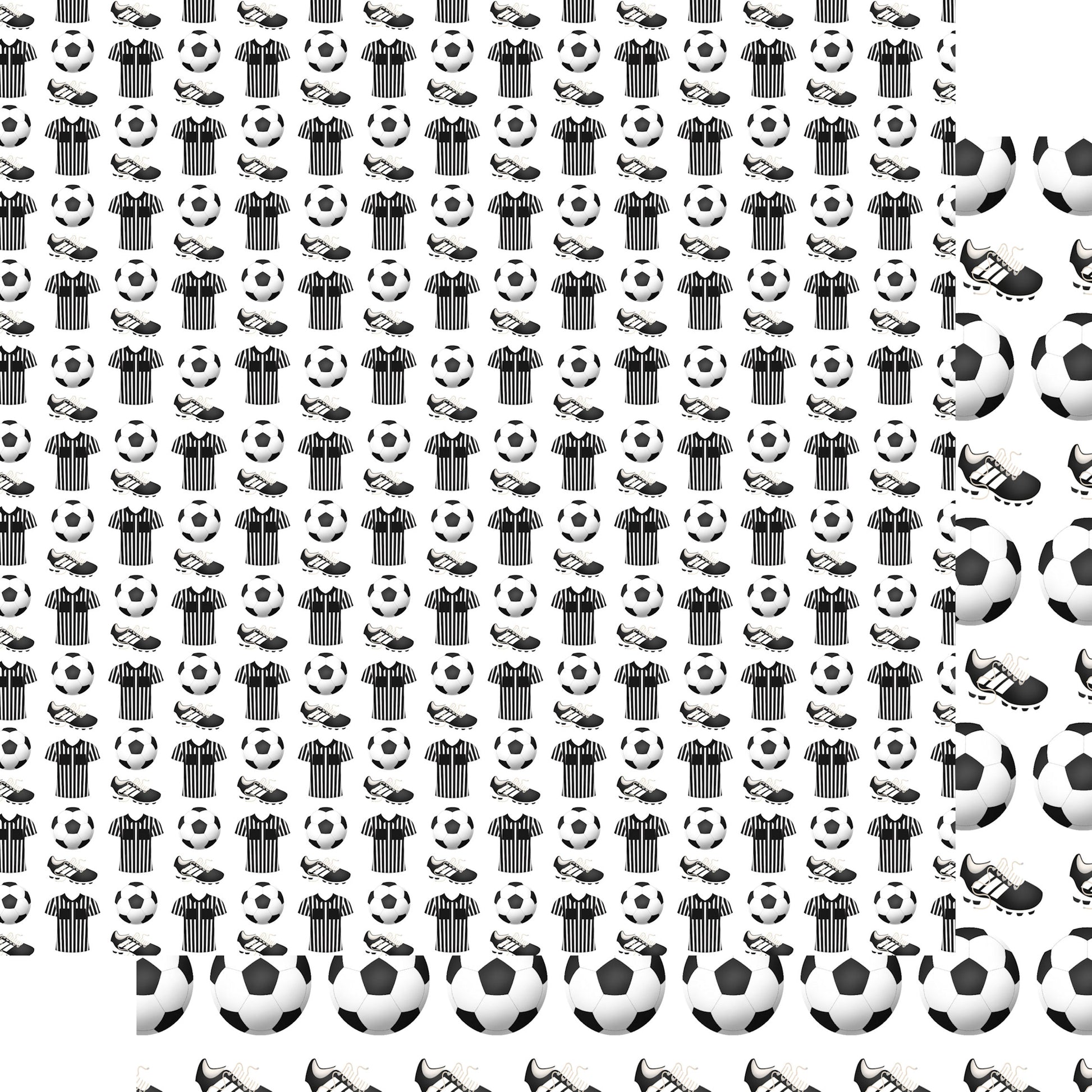 Soccer Season Collection Champion Circle 12 x 12 Double-Sided Scrapbook Paper by SSC Designs - 15 Pack