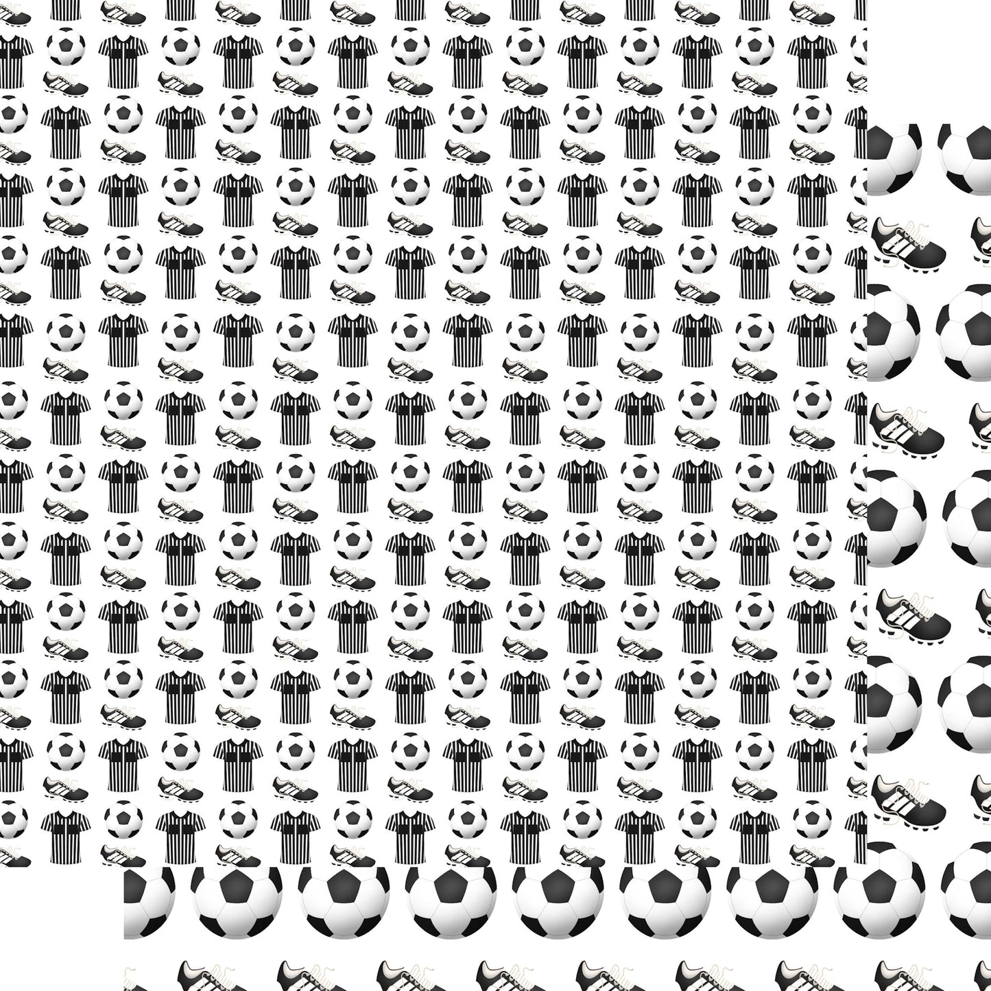 Soccer Season 12 x 12 Scrapbook Paper & Embellishment Kit by SSC Designs - 3 Kits