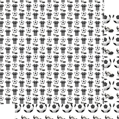 Soccer Season 12 x 12 Scrapbook Paper & Embellishment Kit by SSC Designs - 3 Kits
