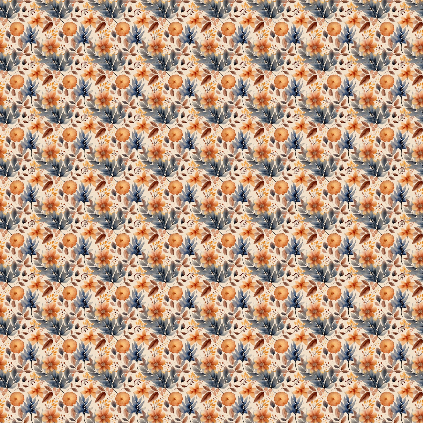 Fall Blessings Collection Beautiful Bouquet 12 x 12 Double-Sided Scrapbook Paper by SSC Designs - 15 Pack