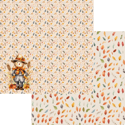 Fall Blessings 12 x 12 Scrapbook Paper & Embellishment Kit by SSC Designs - 3 Kits