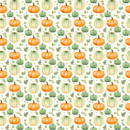 Fall Blessings Collection Pumpkin Truck 12 x 12 Double-Sided Scrapbook Paper by SSC Designs - 15 Pack