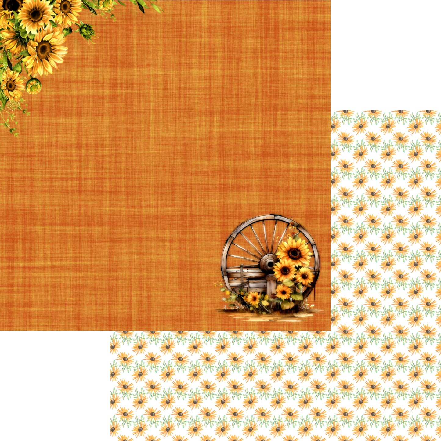 Fall Blessings 12 x 12 Scrapbook Paper & Embellishment Kit by SSC Designs - 3 Kits