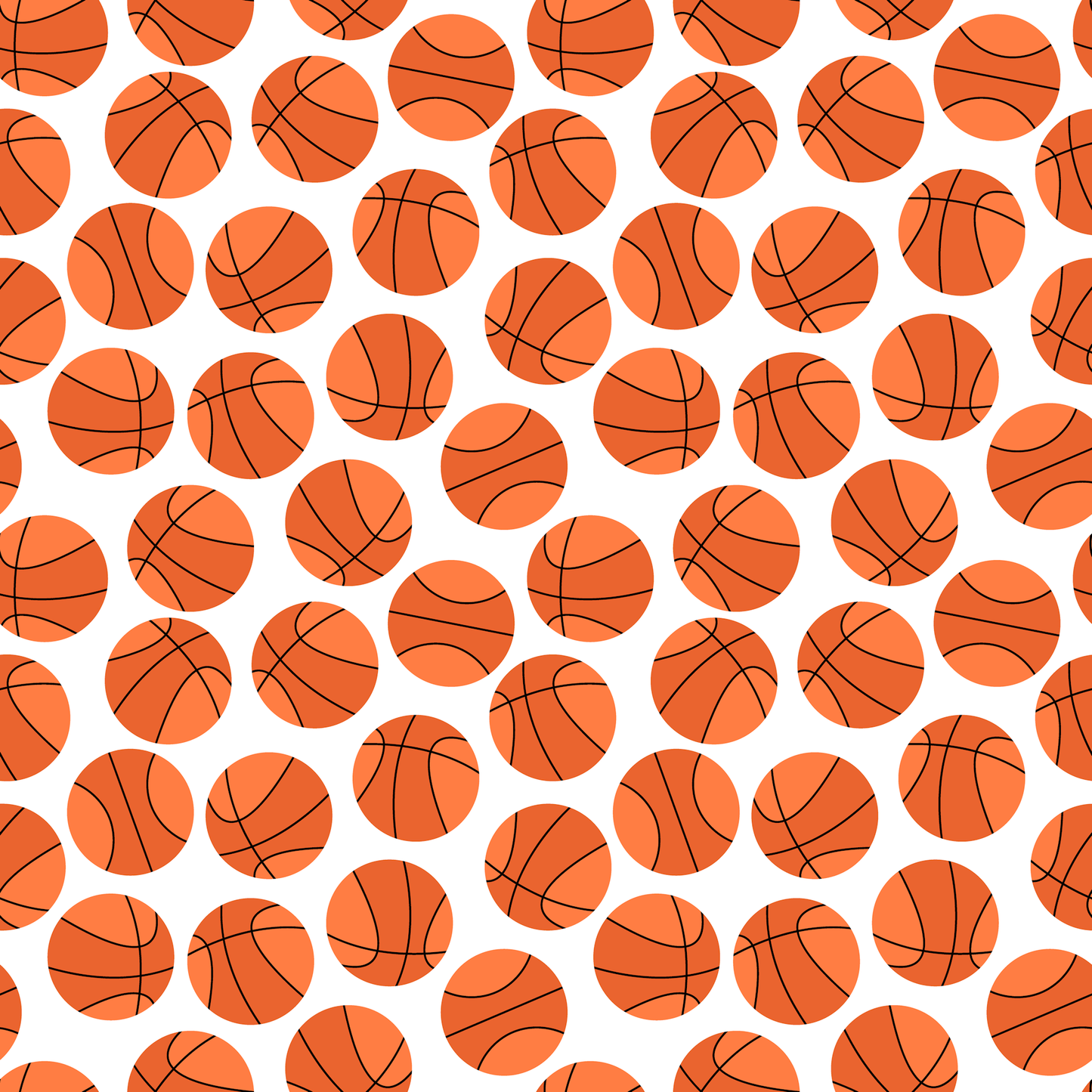 Sports Beat Collection Basketball Hoops 12 x 12 Double-Sided Scrapbook Paper by SSC Designs - 15 Pack