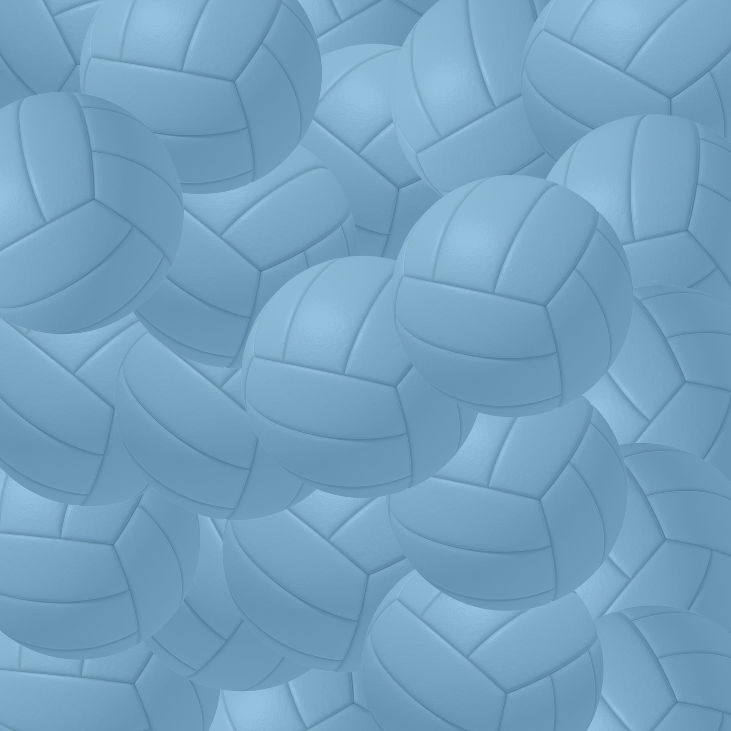 Sports Beat Collection Volleyballs 12 x 12 Double-Sided Scrapbook Paper by SSC Designs - 15 Pack