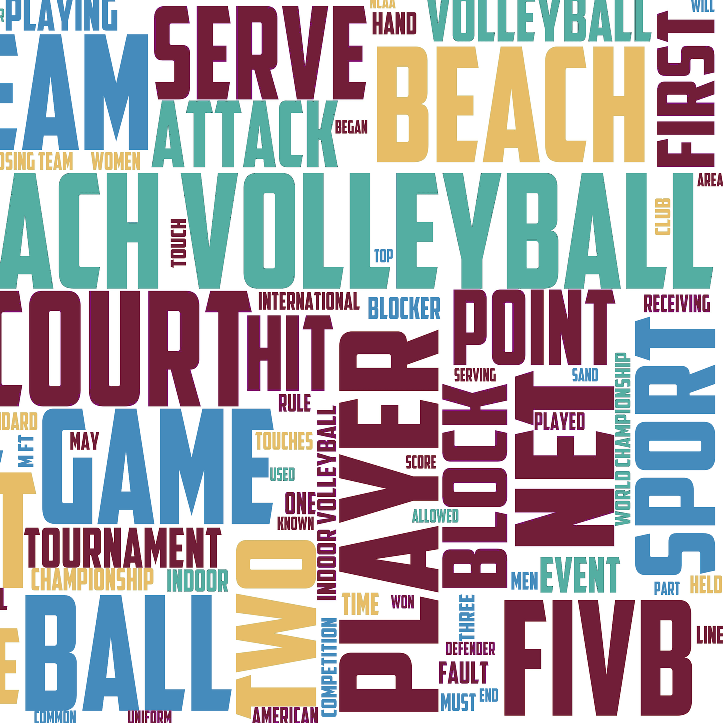 Sports Beat Collection Volleyball Heartbeat 12 x 12 Double-Sided Scrapbook Paper by SSC Designs - 15 Pack