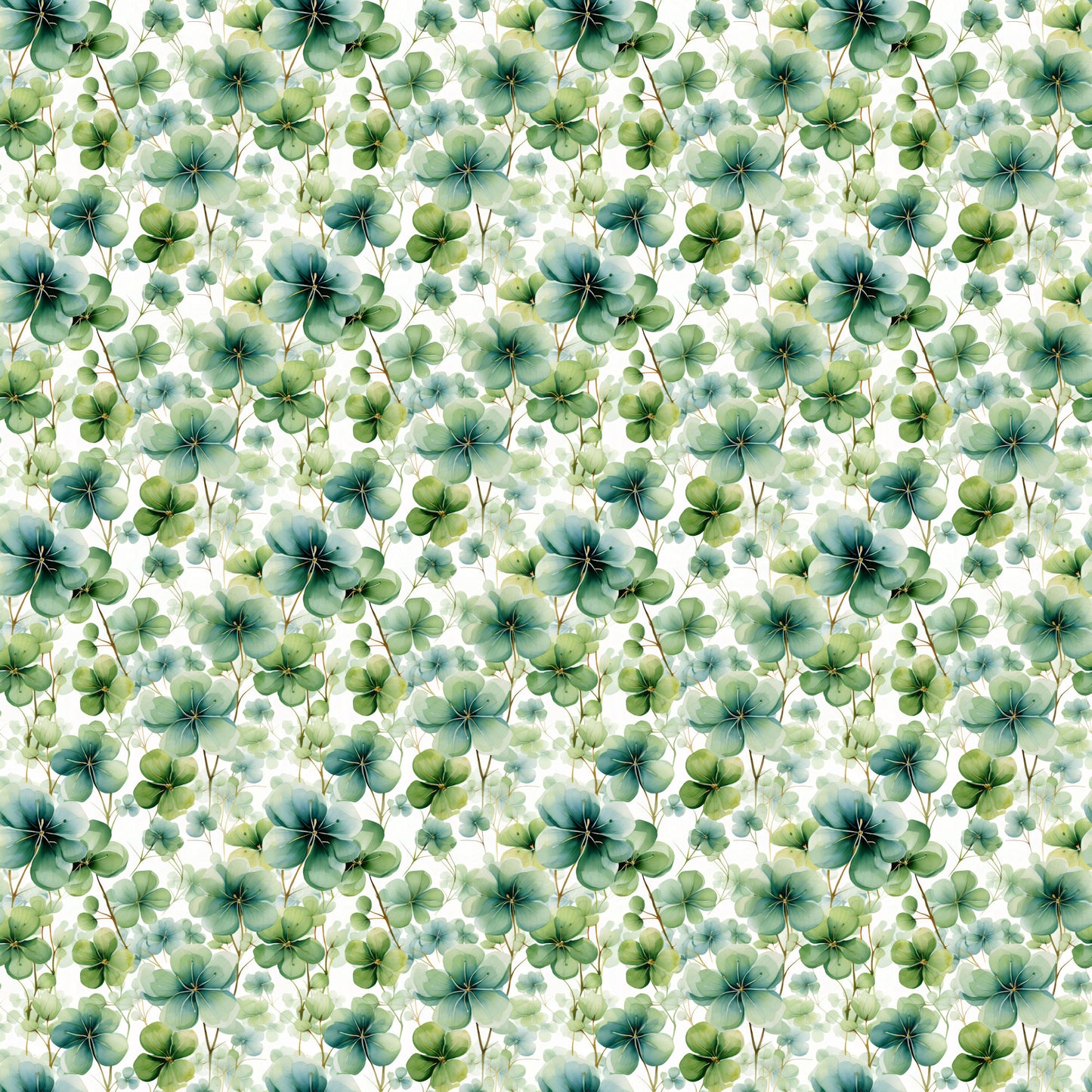 St. Patrick's Day Collection Kiss The Blarney Stone 12 x 12 Double-Sided Scrapbook Paper by SSC Designs - 15 Pack