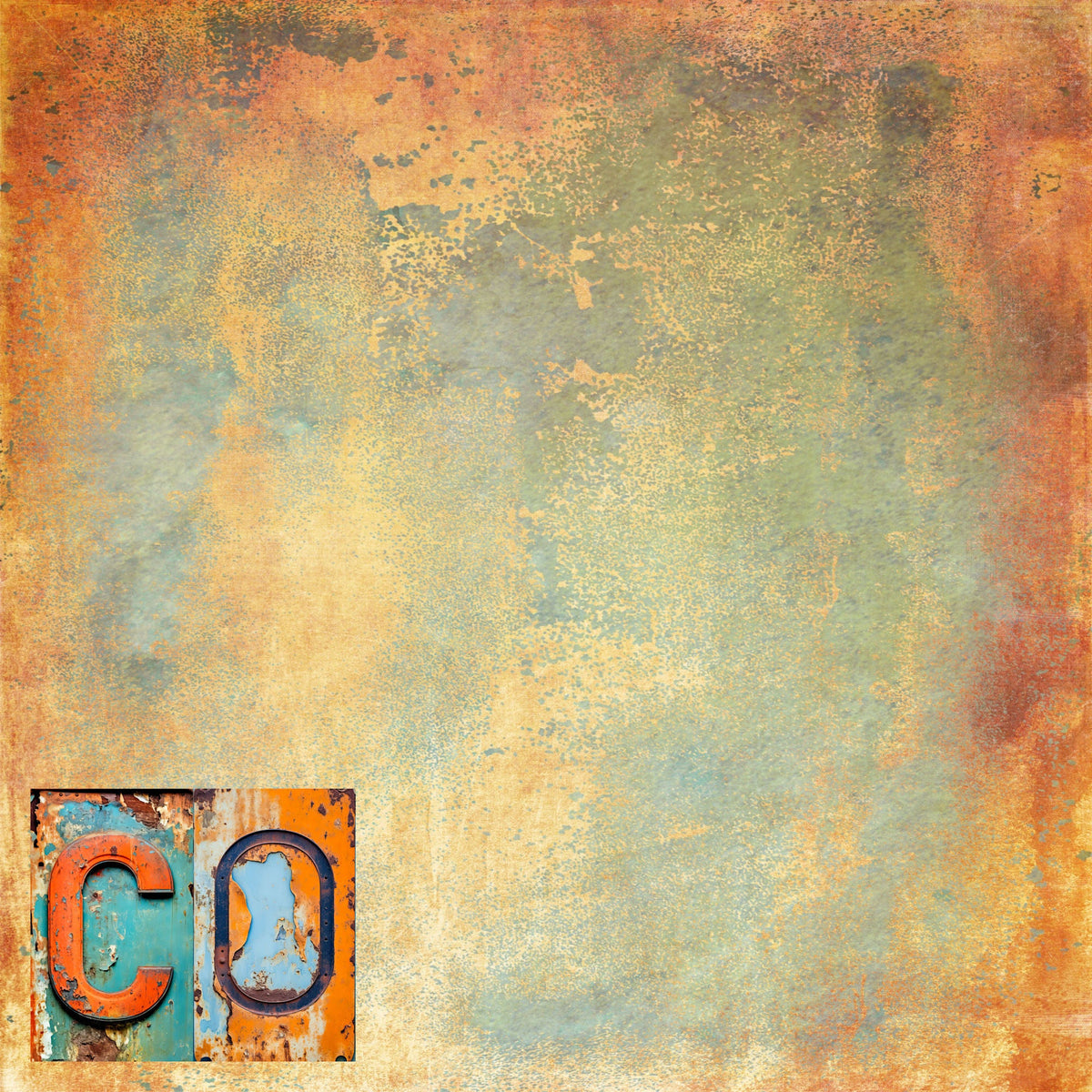 State Plates Collection Colorado 12 x 12 Double-Sided Scrapbook Paper by SSC Designs