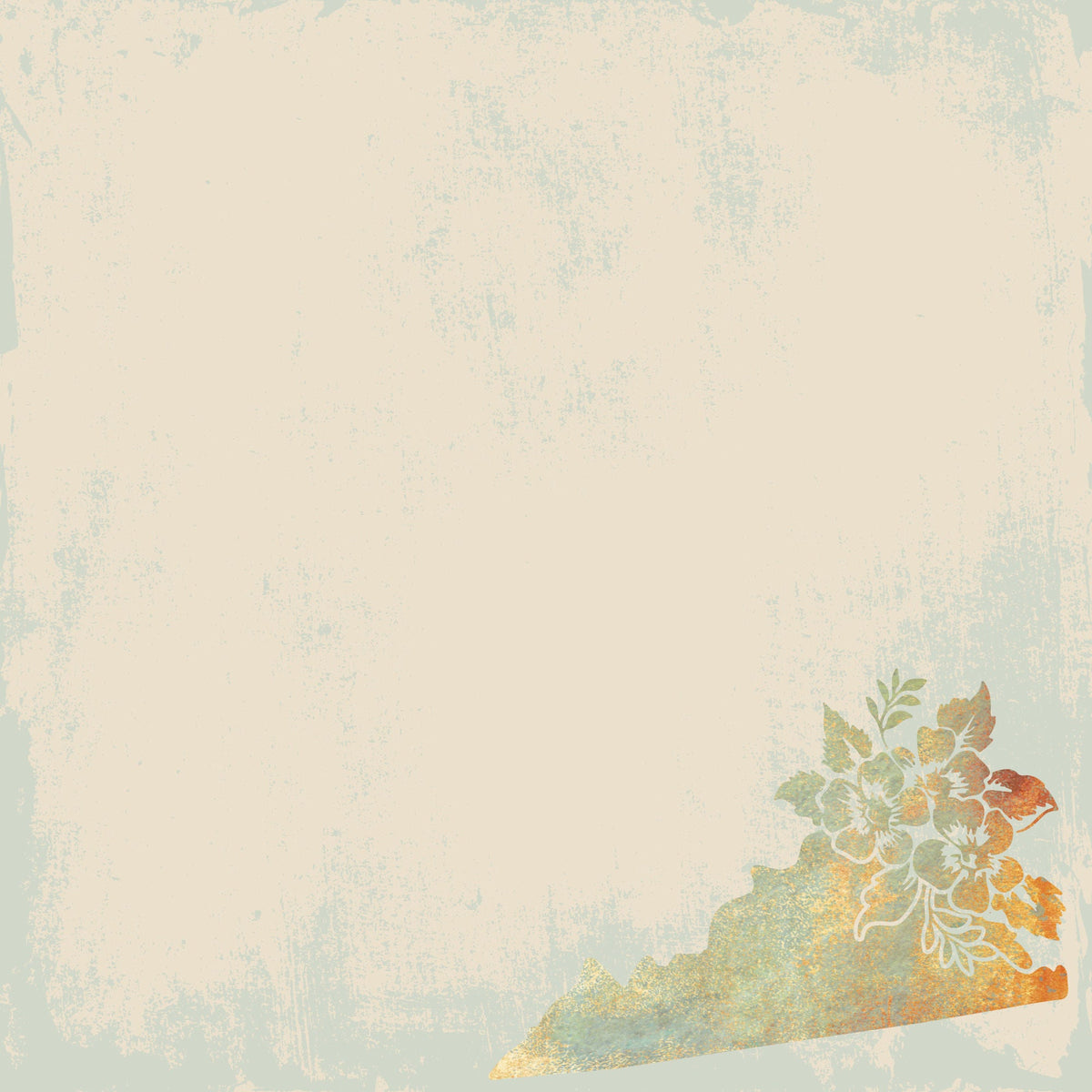 State Plates Collection Virginia 12 x 12 Double-Sided Scrapbook Paper by SSC Designs