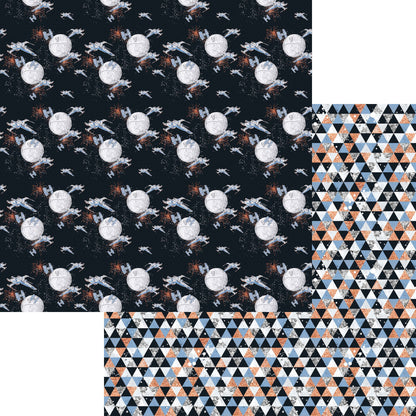 Space Wars Collection Home Planet 12 x 12 Double-Sided Scrapbook Paper by SSC Designs - 15 Pack