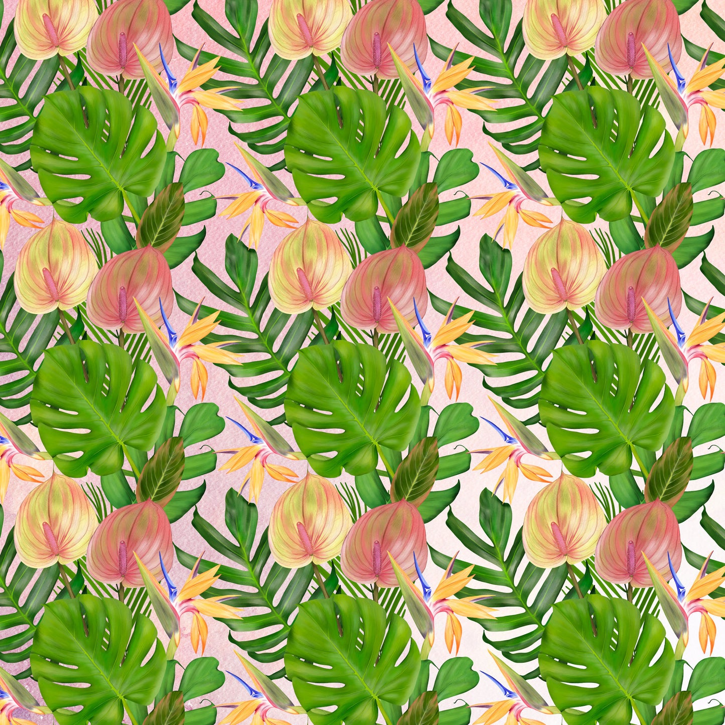 Exotic Tropics Collection Belize 12 x 12 Double-Sided Scrapbook Paper - 15 Pack