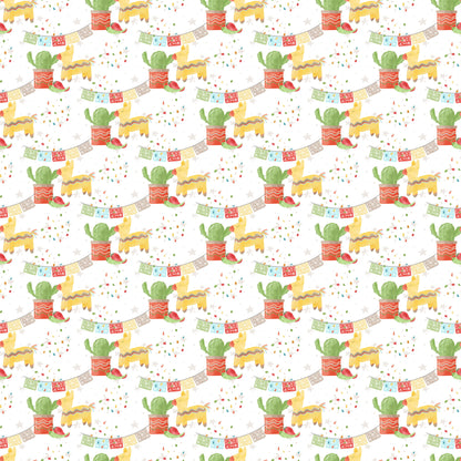 Fiesta Collection Cactus 12 x 12 Double-Sided Scrapbook Paper - 15 Pack