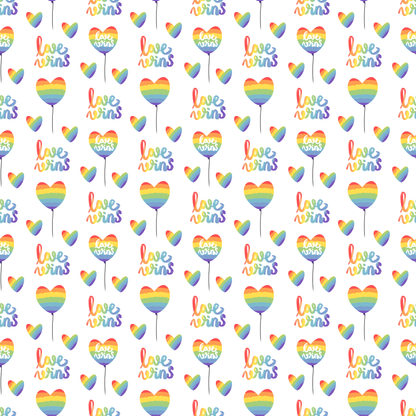 Love Wins Collection Love Wins 12 x 12 Double-Sided Scrapbook Paper - 15 Pack