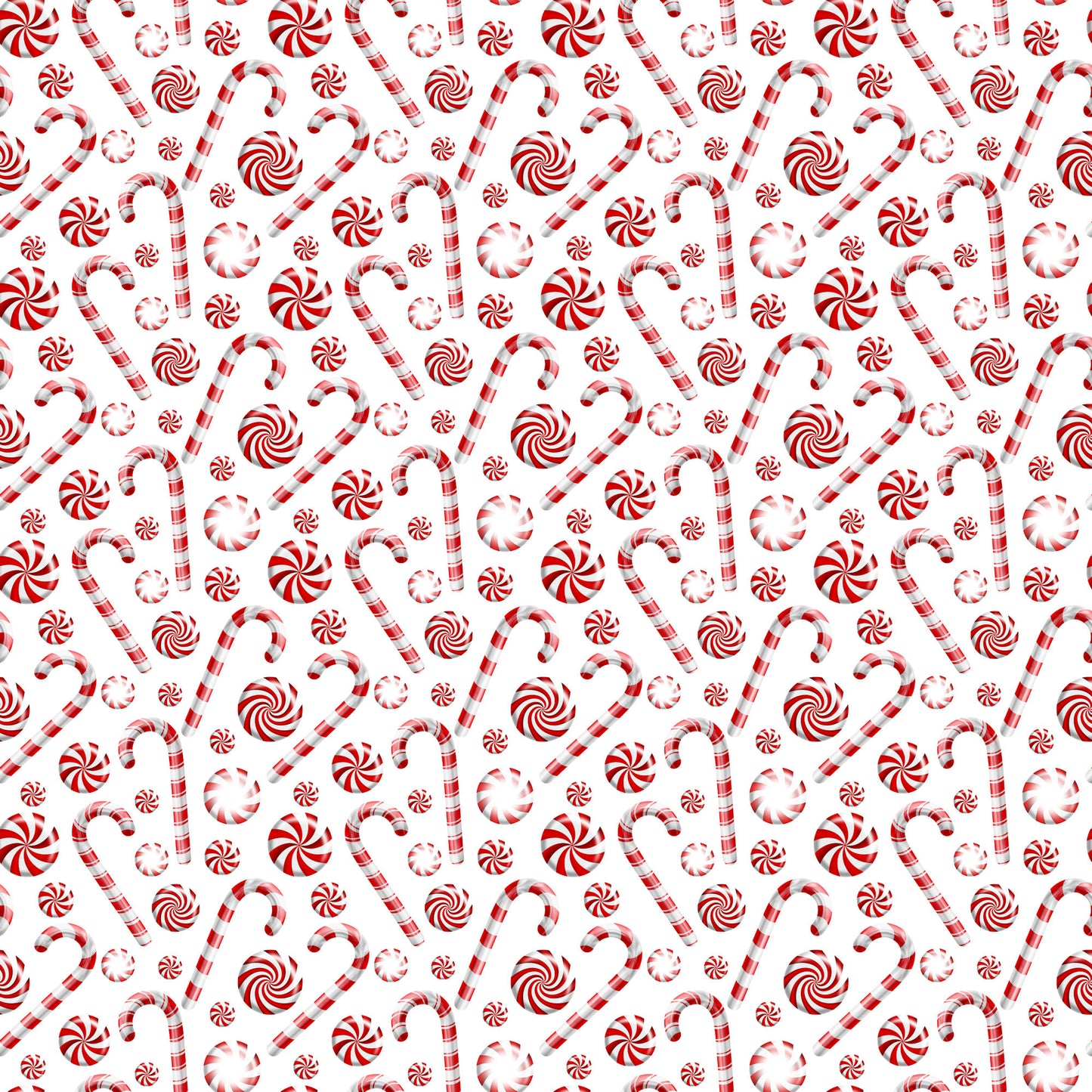 Peppermint Christmas Collection Merry Christmas 12 x 12 Double-Sided Scrapbook Paper - 15 Pack