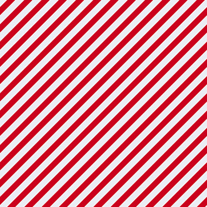 Peppermint Christmas Collection Poinsettias 12 x 12 Double-Sided Scrapbook Paper - 15 Pack