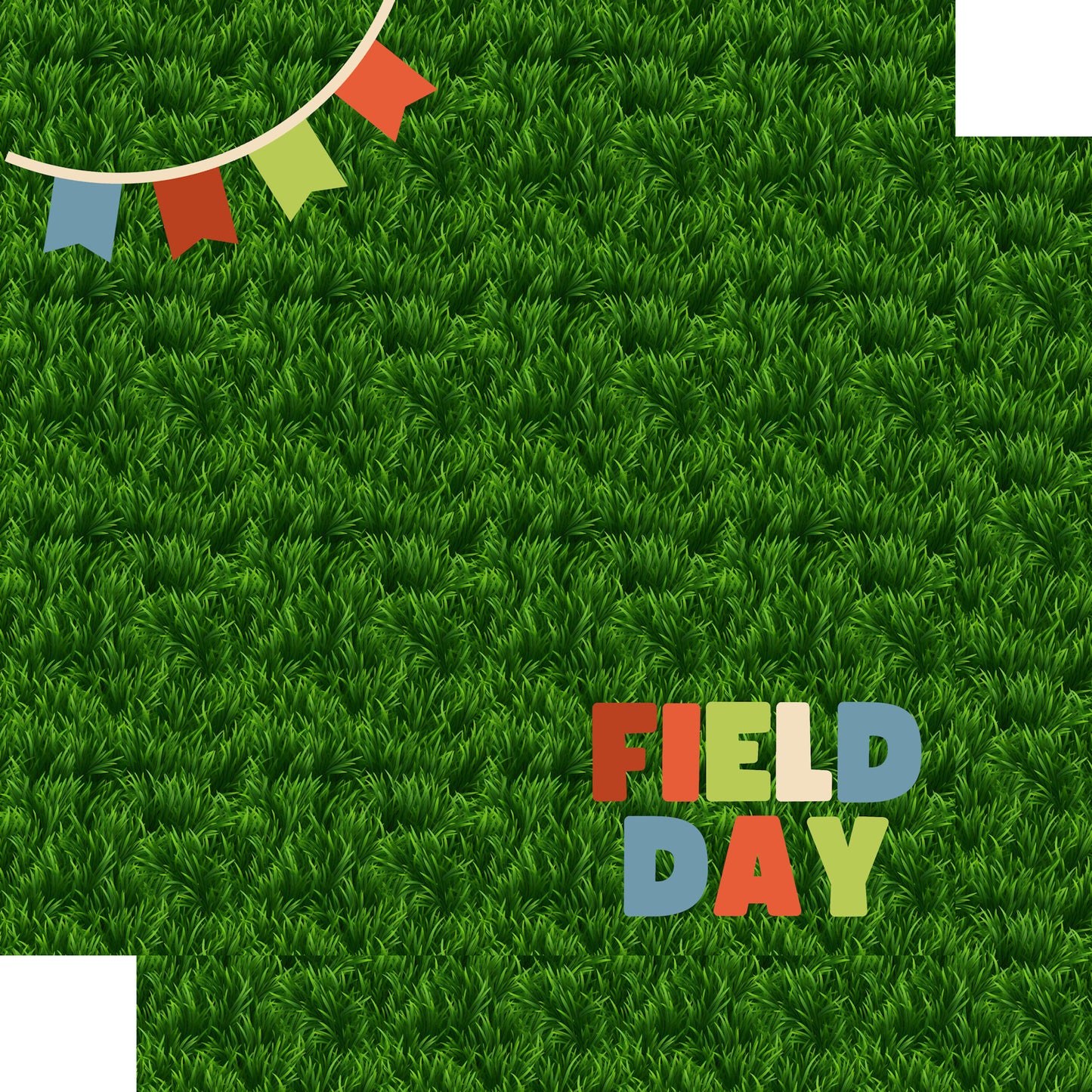 Field Day 12 x 12 Double-Sided Scrapbook Paper by SSC Designs